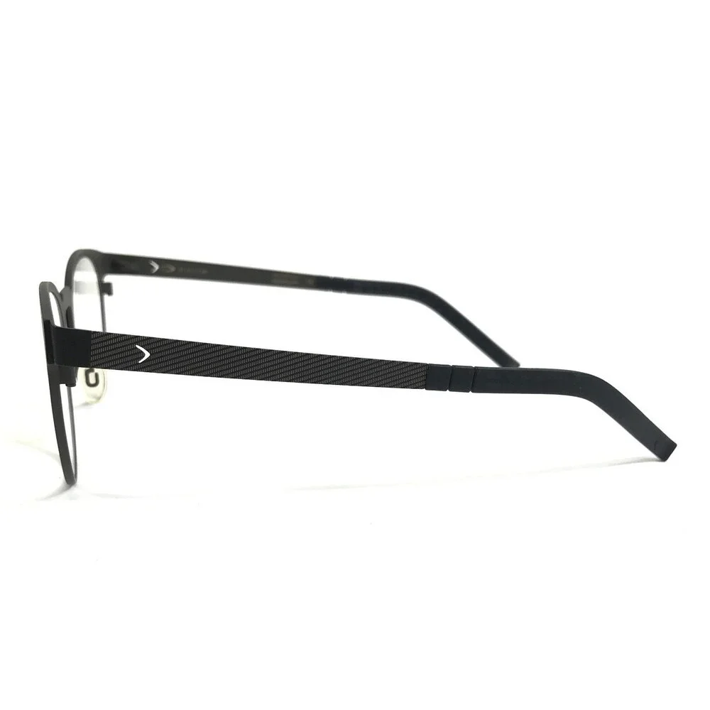 Blackfin Eyeglasses Frames BF743 WATERHOUSE COL.579 Black Full Rim 48-20-145